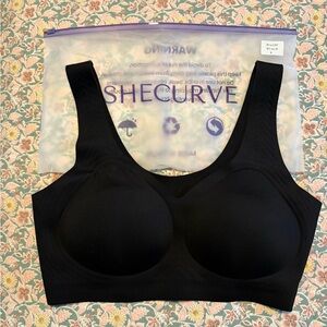 Black SheCurve Jelly Bra